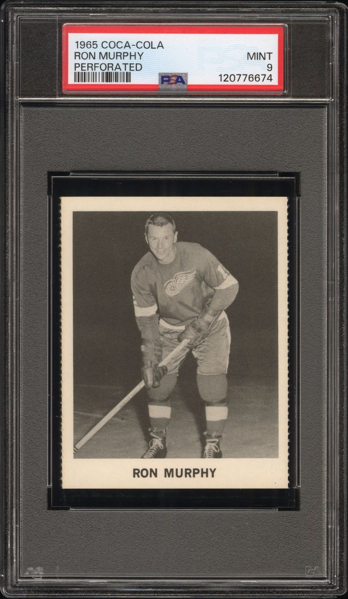 1965 Coca-Cola Ron Murphy (Perforated) Mint 9 front