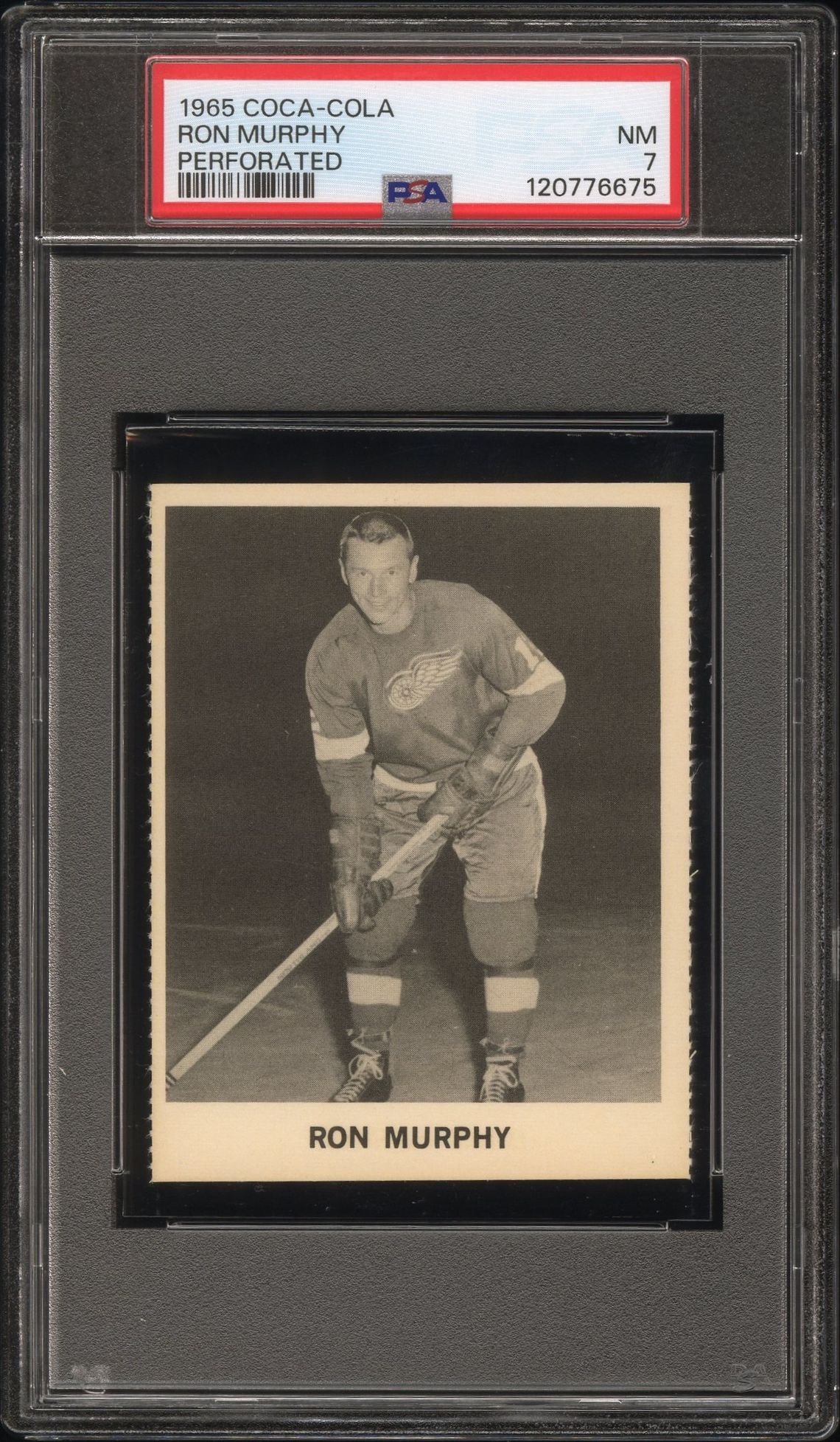 1965 Coca-Cola Ron Murphy (Perforated) Nm 7 front