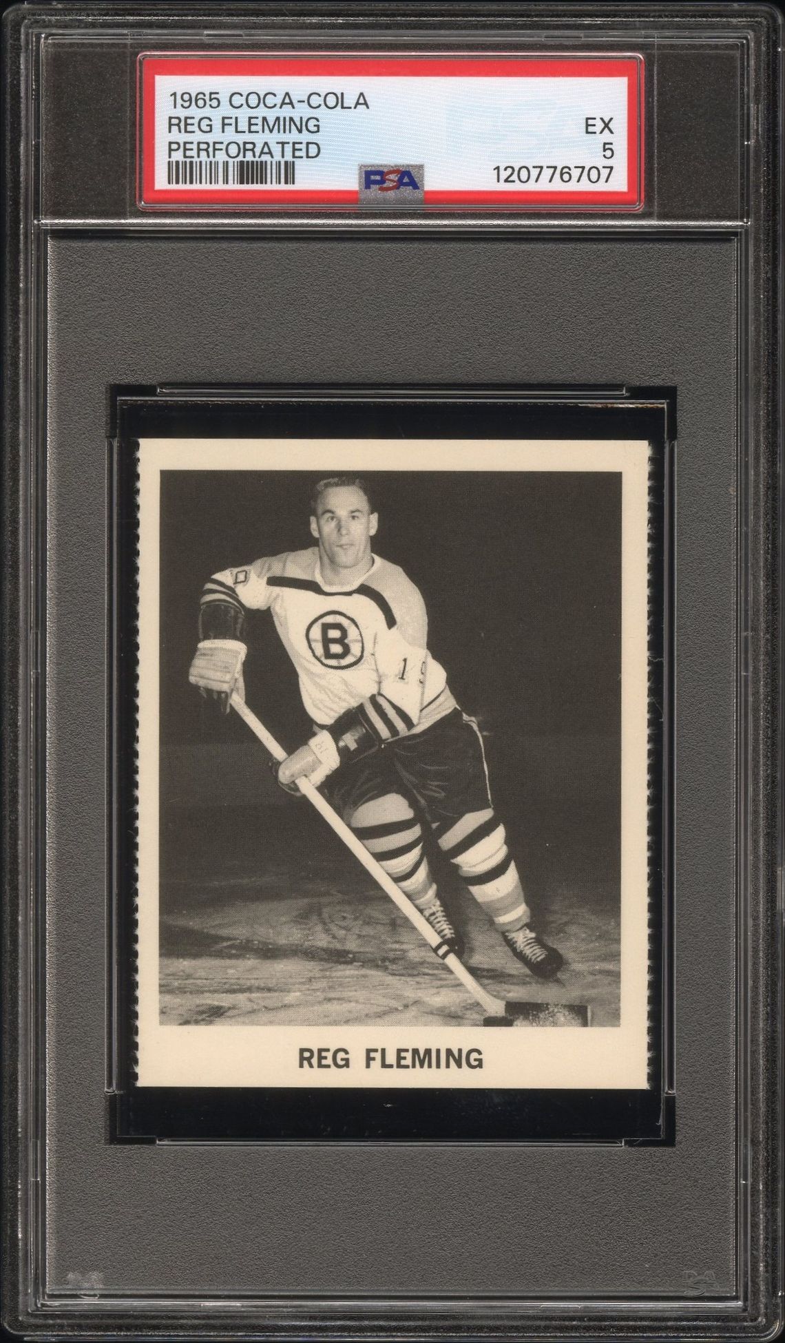 1965 Coca-Cola Reg Fleming (Perforated) Ex 5 front