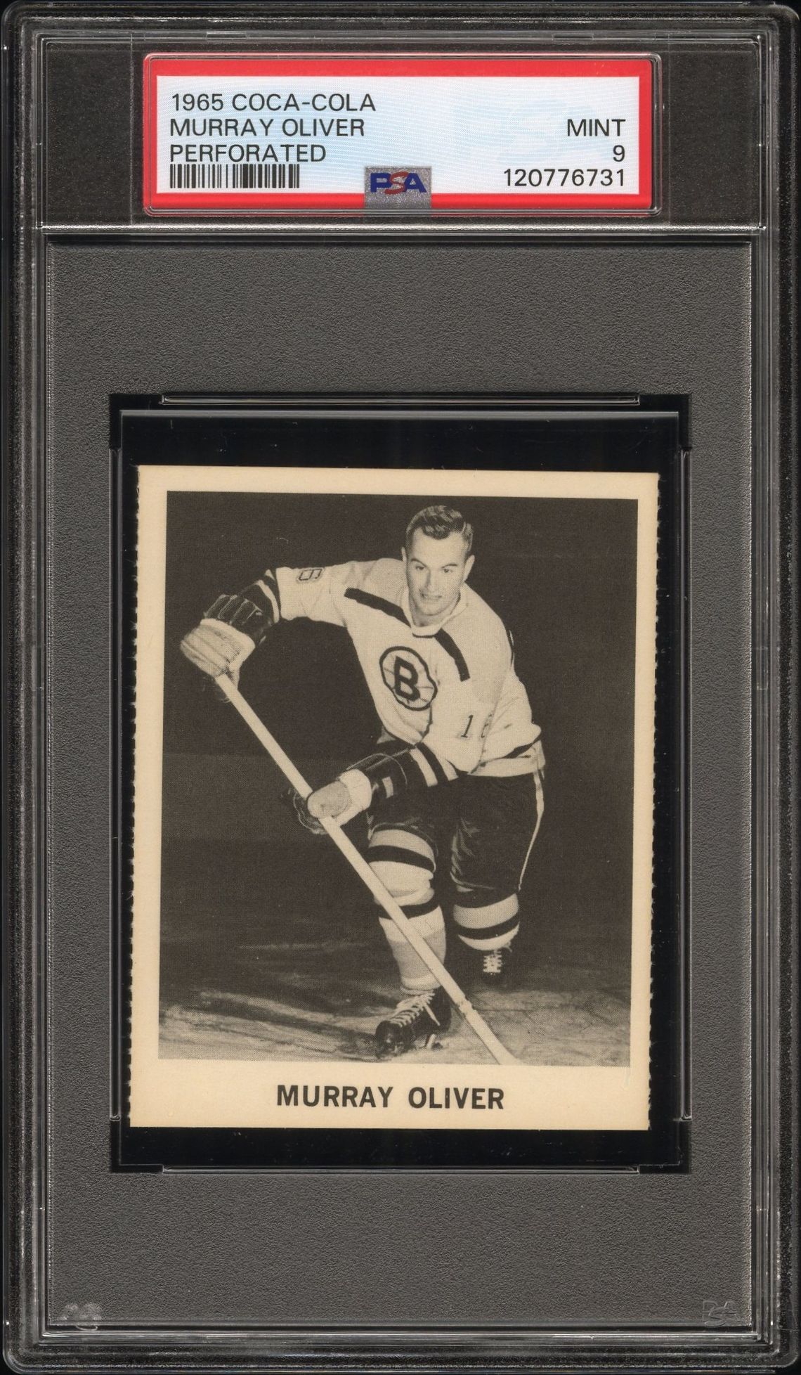 1965 Coca-Cola Murray Oliver (Perforated) Mint 9 front