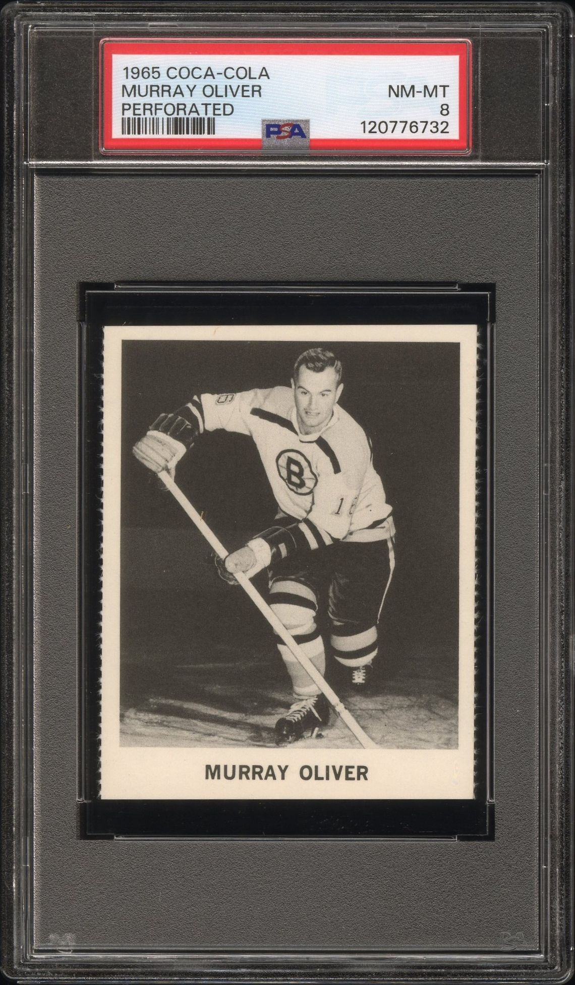 1965 Coca-Cola Murray Oliver (Perforated) Nm-Mt 8 front