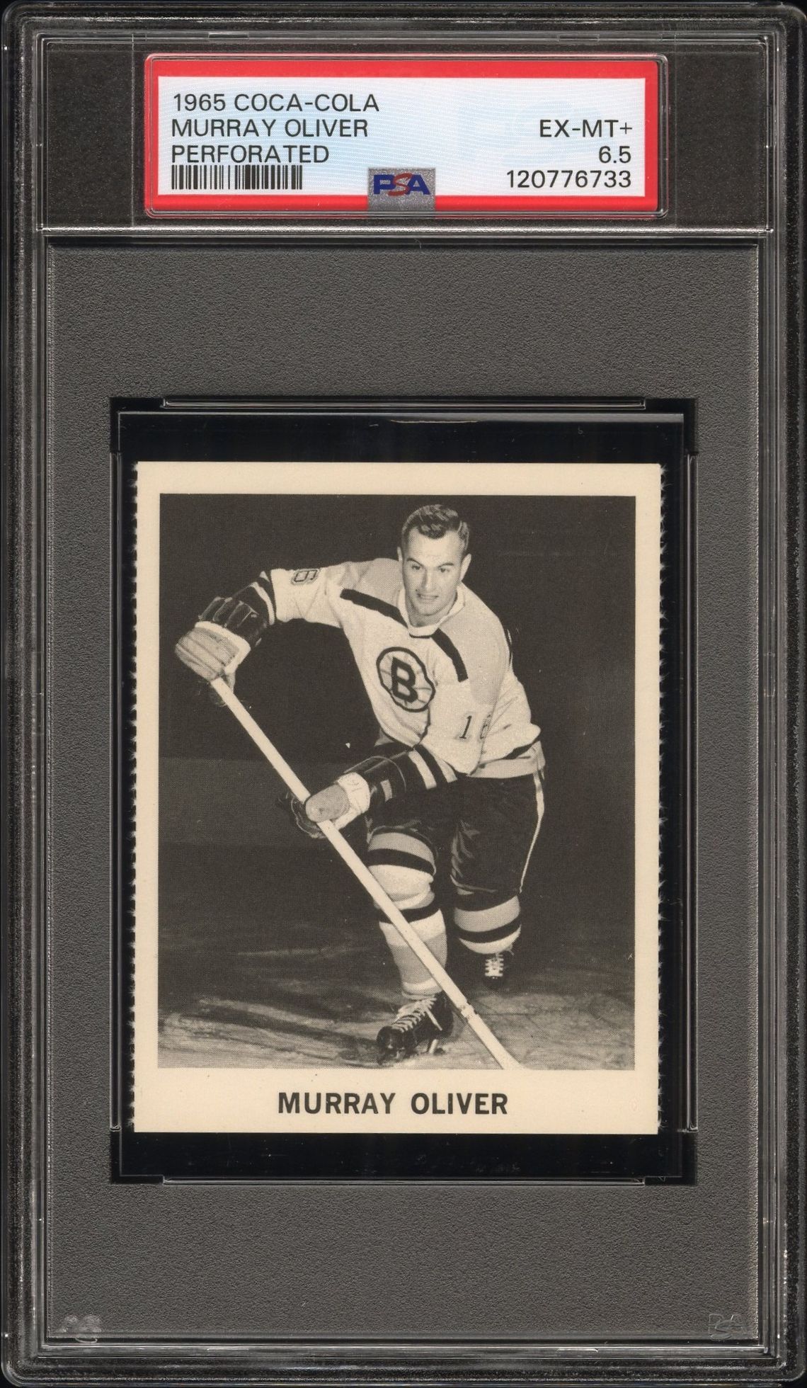 1965 Coca-Cola Murray Oliver (Perforated) Ex-Mt+ 6.5 front