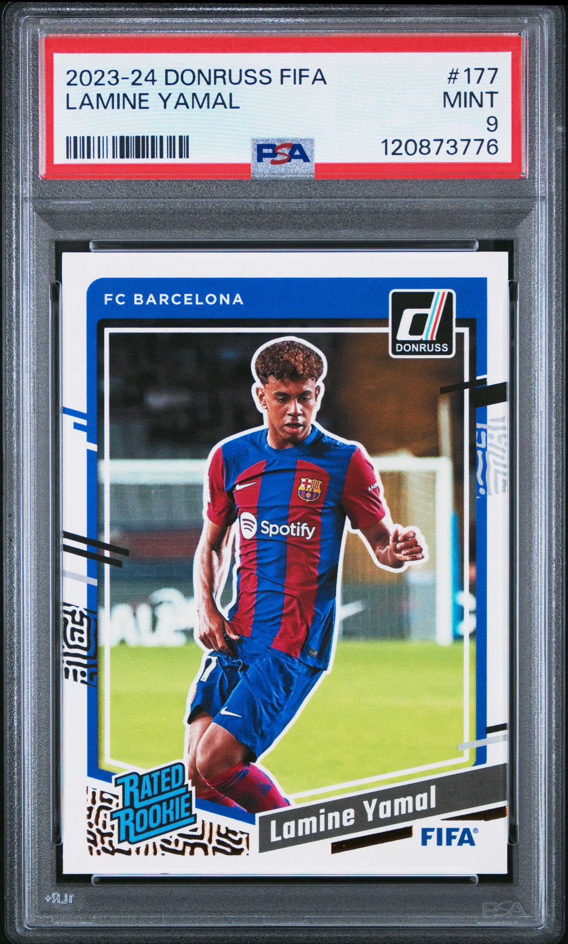 2023-24 Panini Donruss Fifa Lamine Yamal #177 Mint 9 front