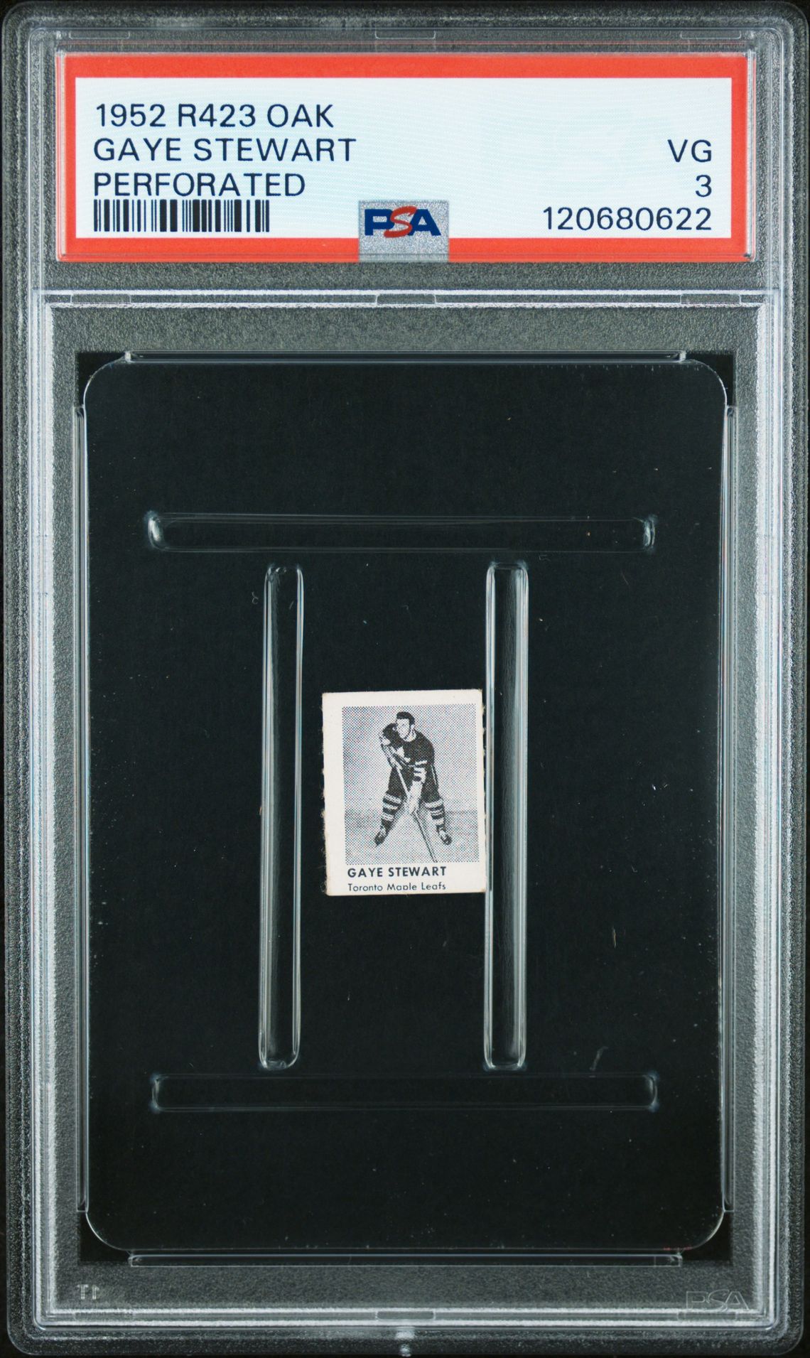 1952 R423 Oak Perforated Gaye Stewart (Perforated) Vg 3 front