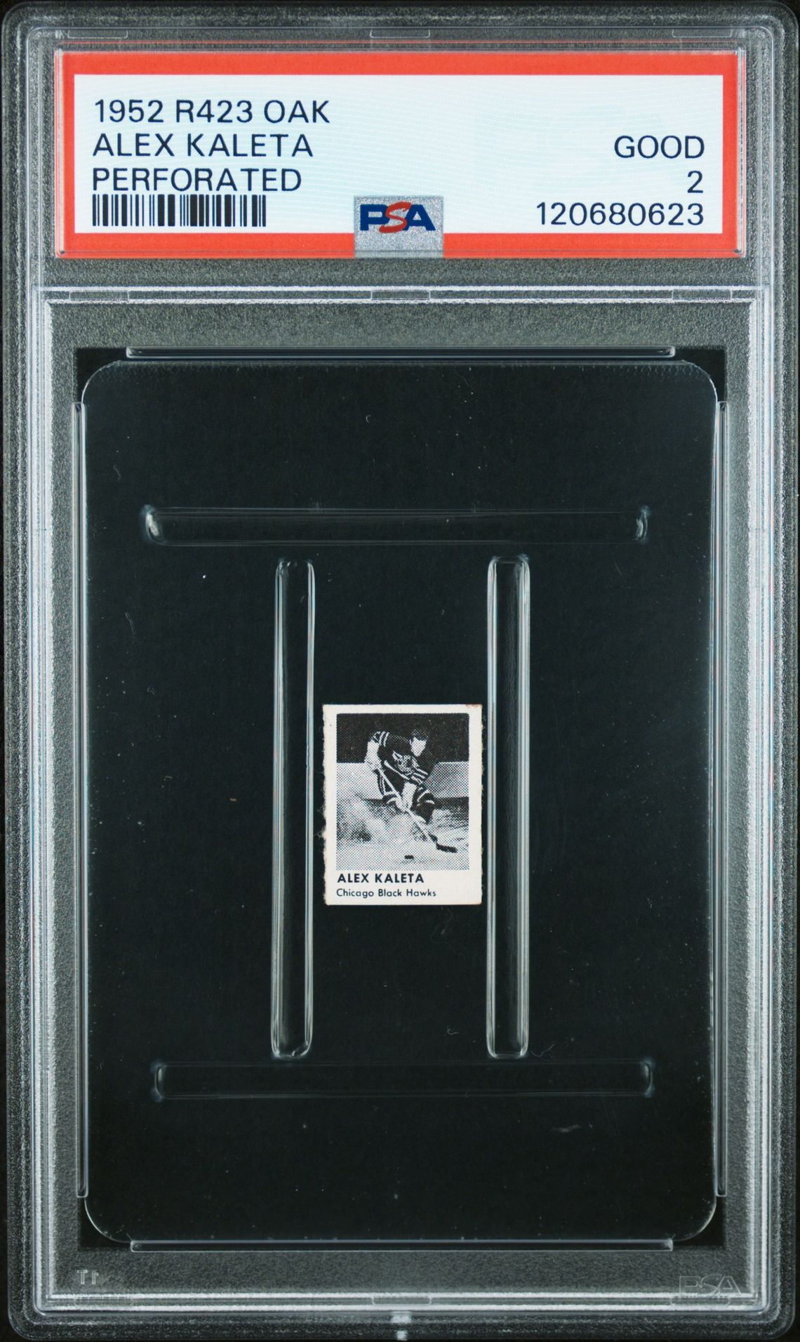 1952 R423 Oak Perforated Alex Kaleta (Perforated) Good 2 front