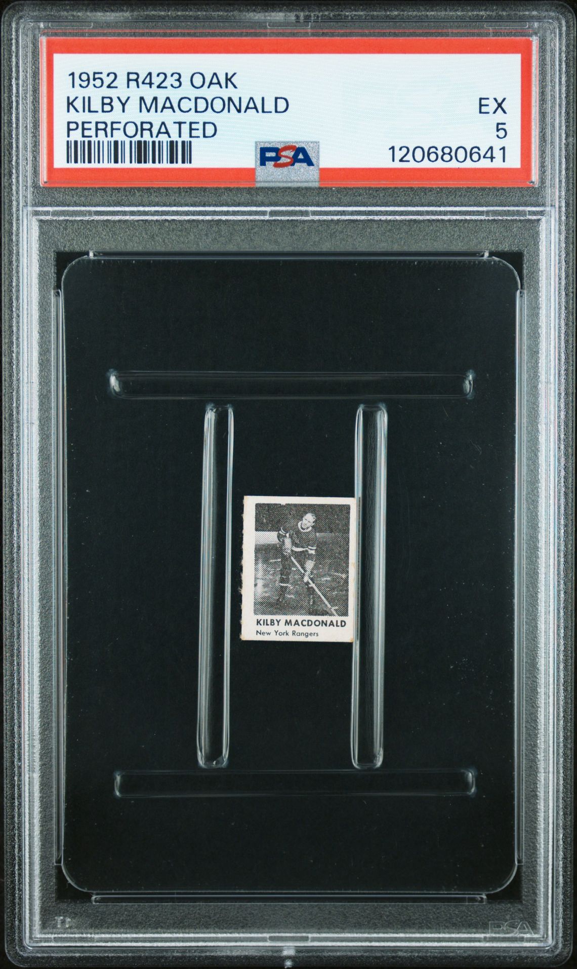 1952 R423 Oak Perforated Kilby Macdonald (Perforated) Ex 5 front