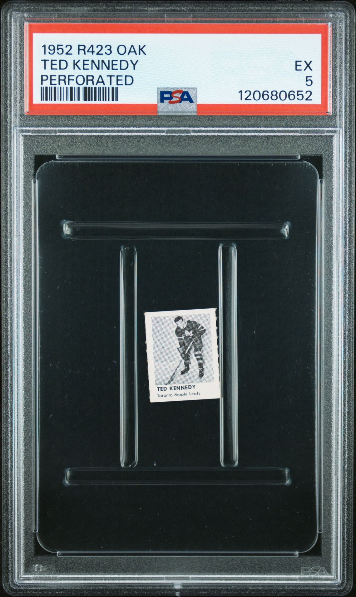 1952 R423 Oak Perforated Ted Kennedy (Perforated) Ex 5 front