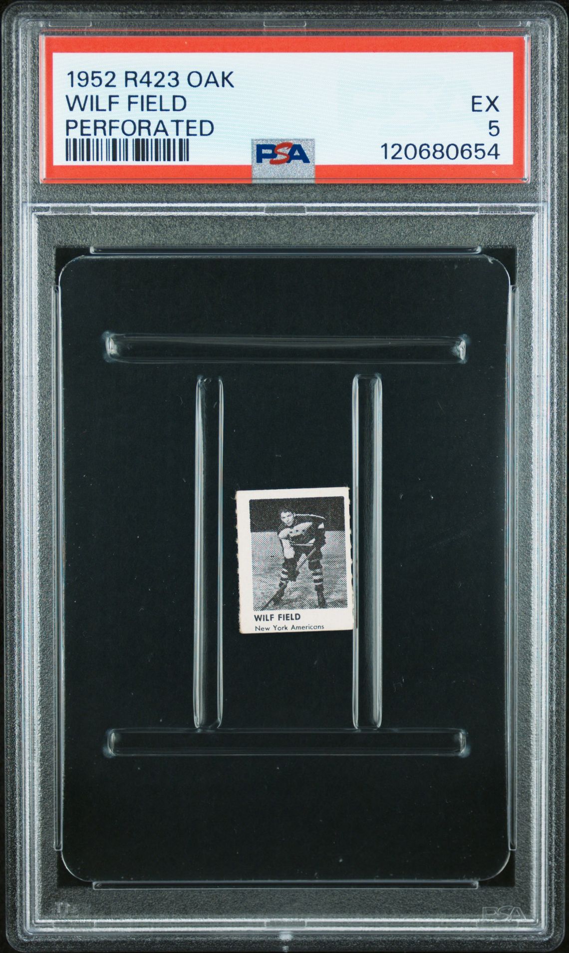 1952 R423 Oak Perforated Wilf Field (Perforated) Ex 5 front