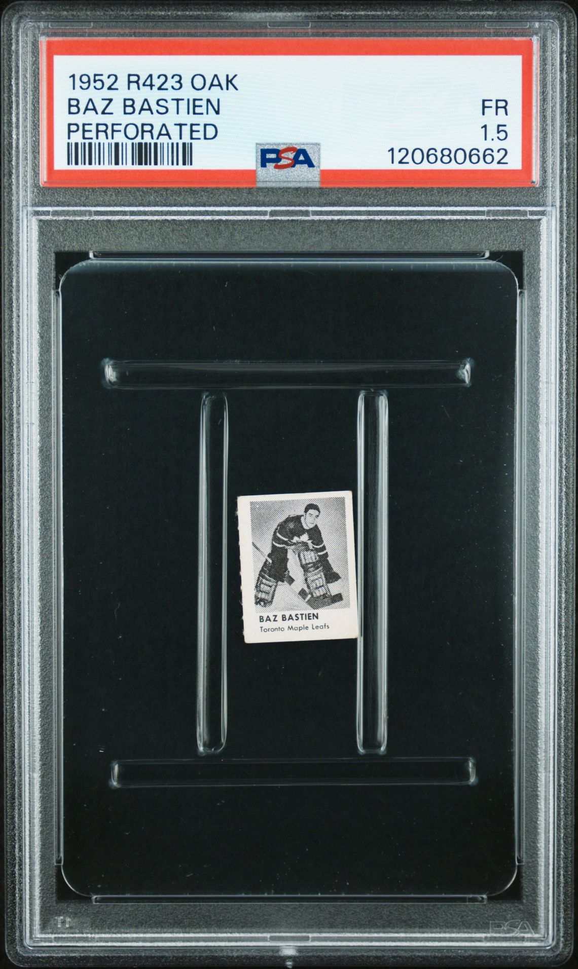 1952 R423 Oak Perforated Baz Bastien (Perforated) Fr 1.5 front