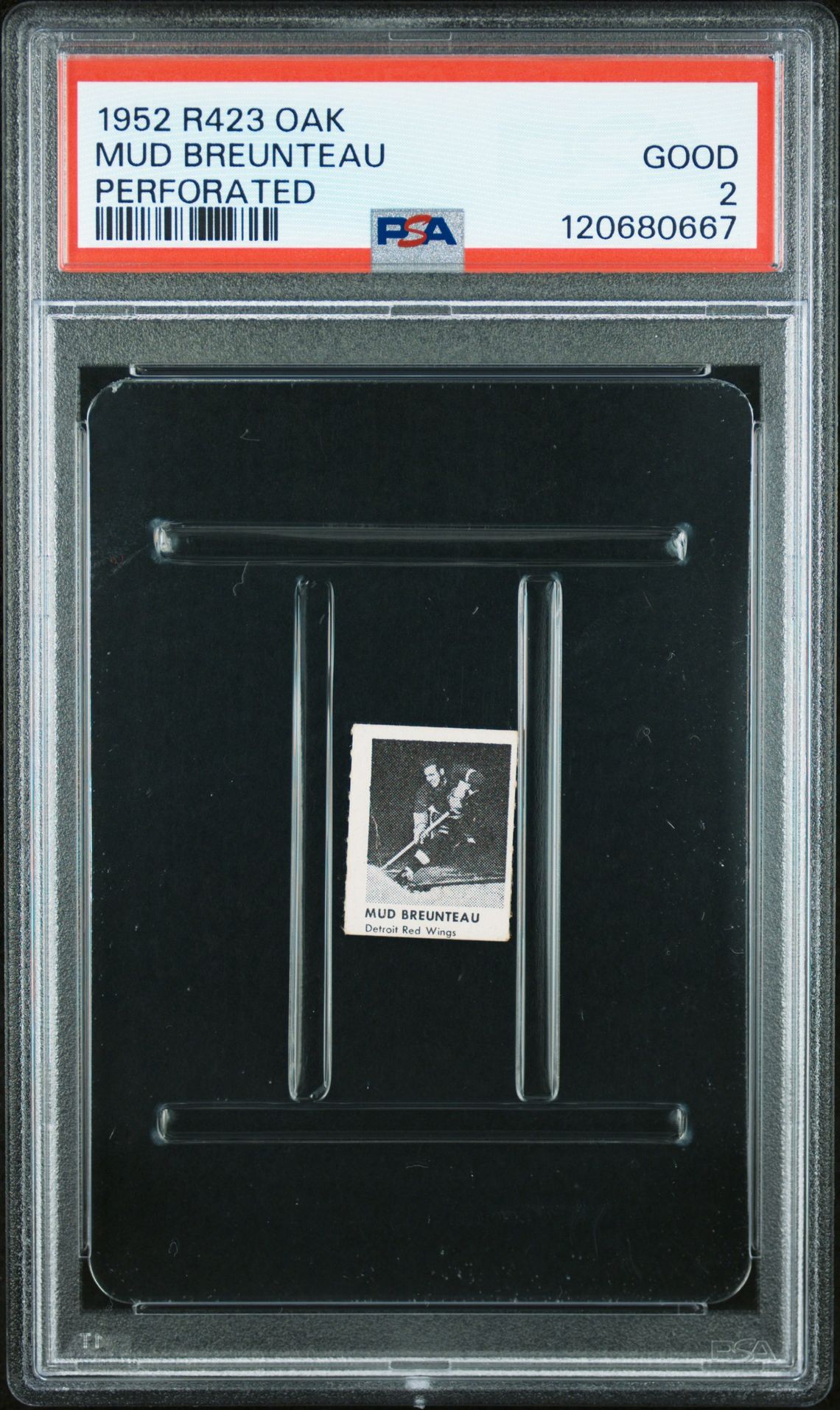 1952 R423 Oak Perforated Mud Breunteau (Perforated) Good 2 front