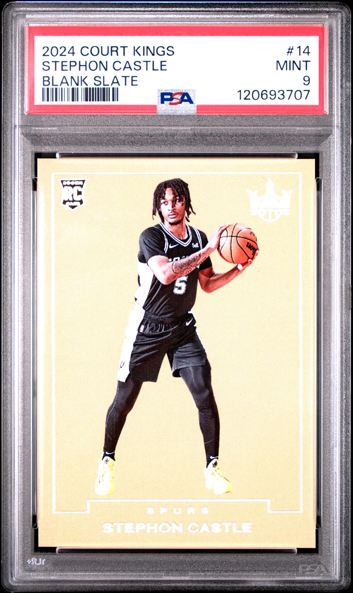 2024 Panini PANINI COURT KINGS BLANK SLATE #14 Stephon Castle front