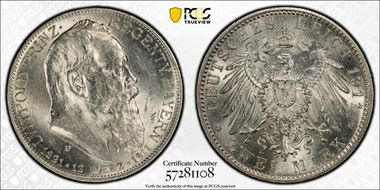 1911-D 2 Mk Birthday J-48 Ag MS62