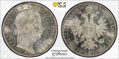 1859-A Florin MS61