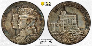 1935 Medal Eimer-2029b BHM-4249 Ag SP63