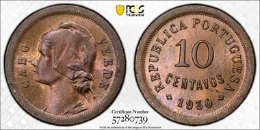 1930 10C MS64RB