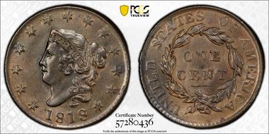 1818 1C N-9 AU58BN