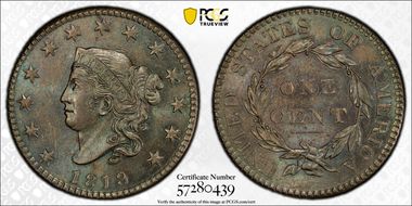 1819 1C N-8 MS62BN