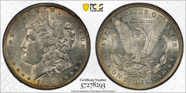 1880-O $1 AU53