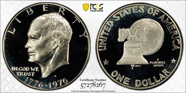 1976-S $1 Silver PR69DCAM