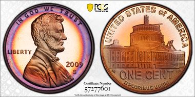 2009-S 1C Lincoln-Presidency PR67DCAM