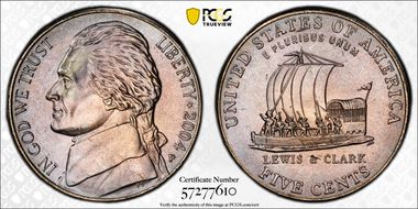 2004-P 5C Keel Boat MS65