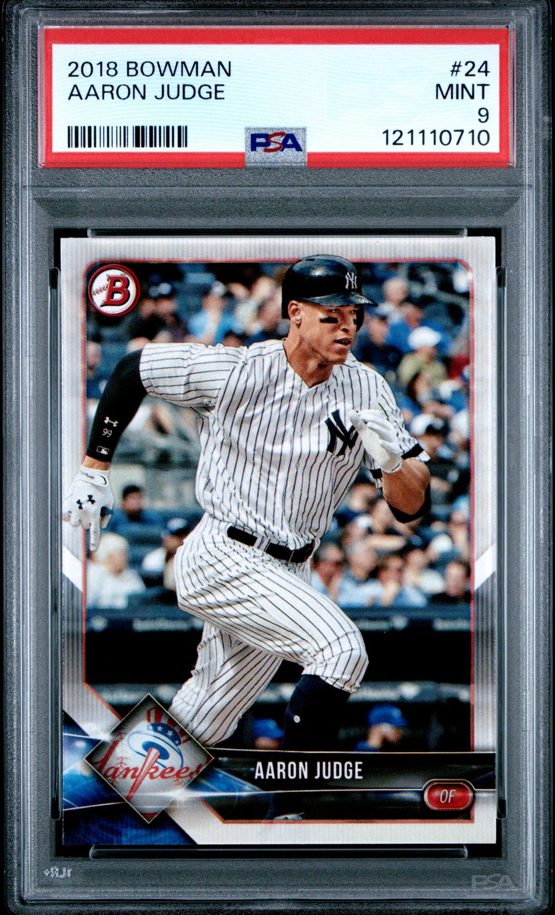 2018 Bowman BOWMAN #24 Aaron Judge front