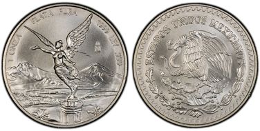 1999-Mo Onza Libertad Ag MS67