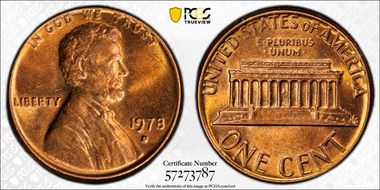 1978-D 1C AU58BN