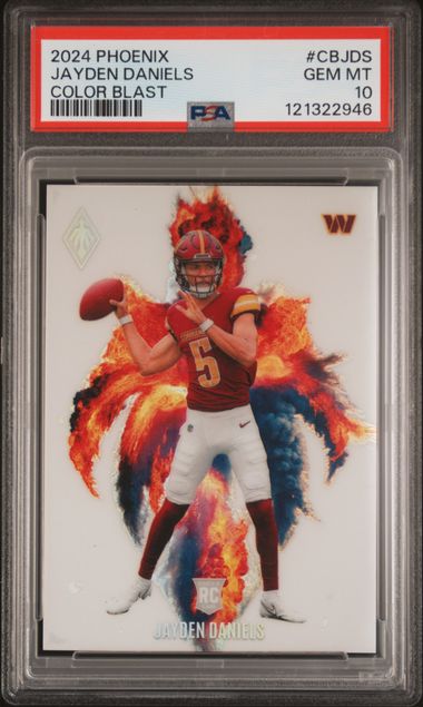 2024 Panini Phoenix Color Blast Jayden Daniels