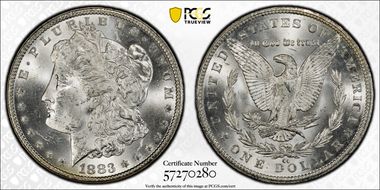 1883-CC $1 MS64