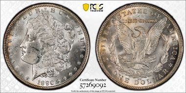 1890-CC $1 MS63