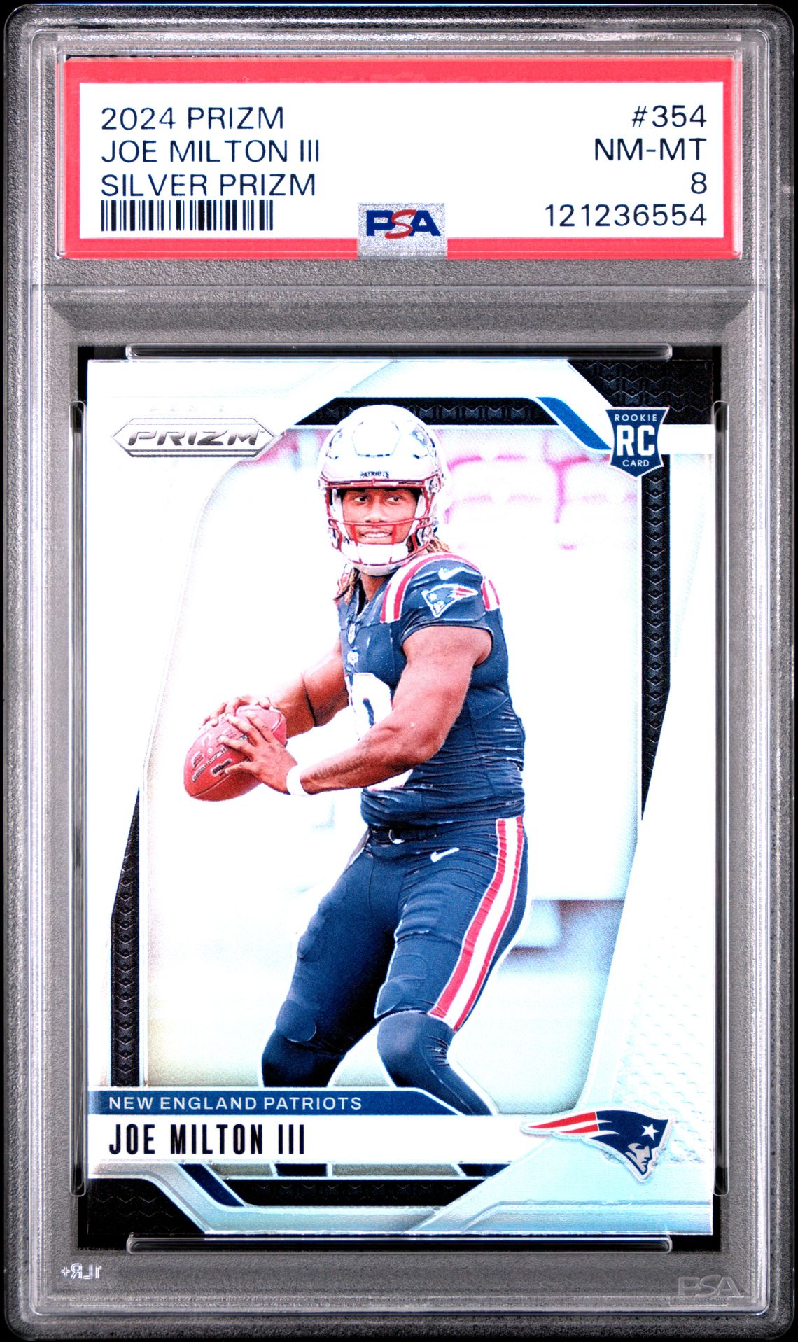 2024 Panini PANINI PRIZM SILVER PRIZM #354 Joe Milton Iii front