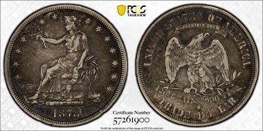 1878-S T$1 Trade VF35