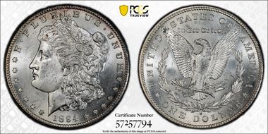 1894-S $1 MS63