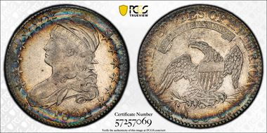 1824 50C Over Various Dates MS62