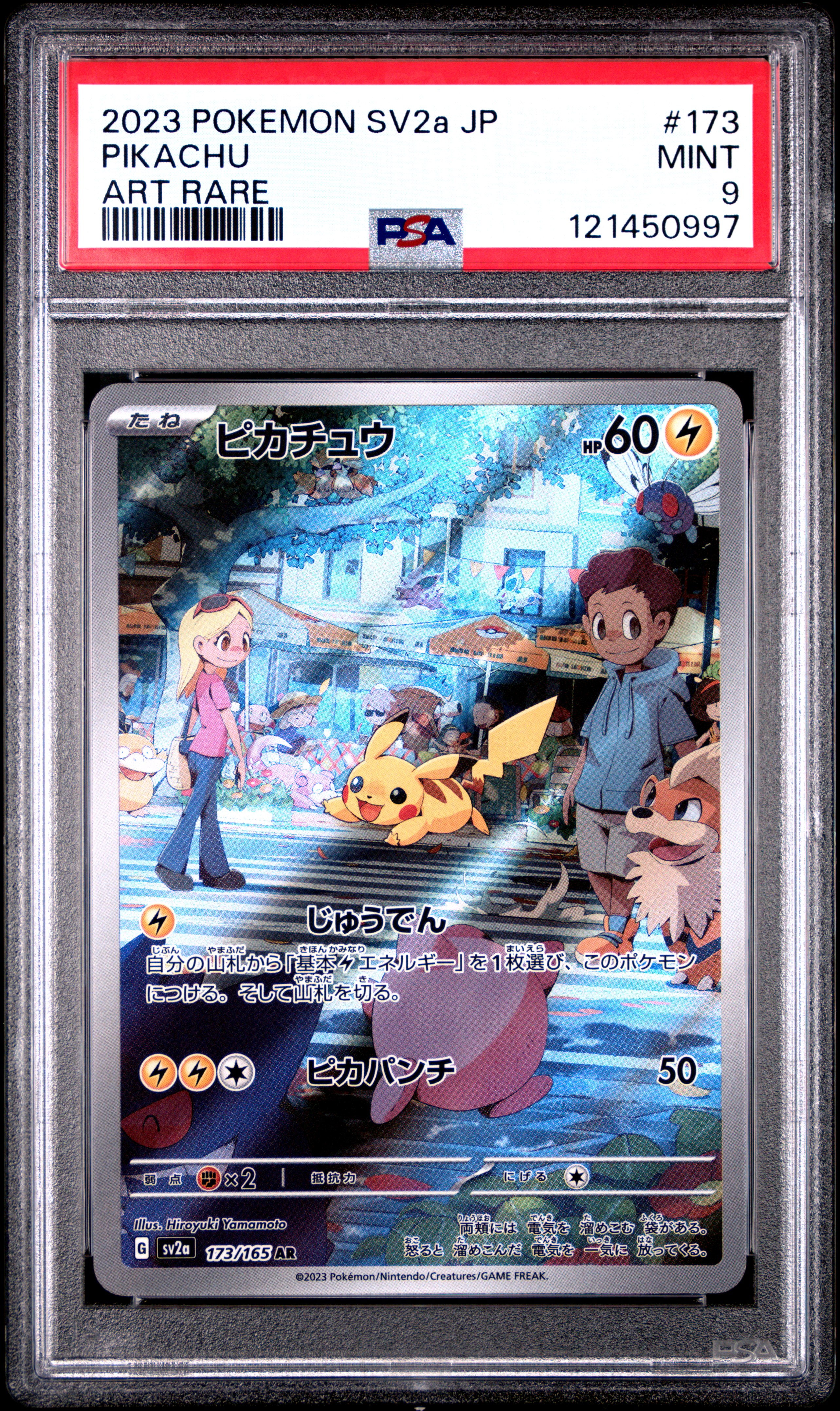 9 card pokemon art 9 Raw Trading Card Display Frame