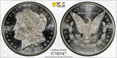 1885-CC $1 MS66DMPL