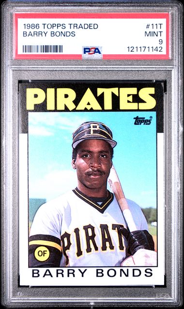 1986 Topps #11T Barry Bonds front