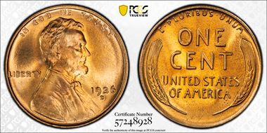 1936-D 1C MS67+ RD