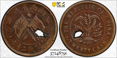 (1919) 20 Csh CL-HUN.88 Y-400.10 VF30BN
