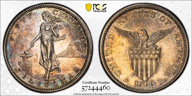 1903 50C PR58