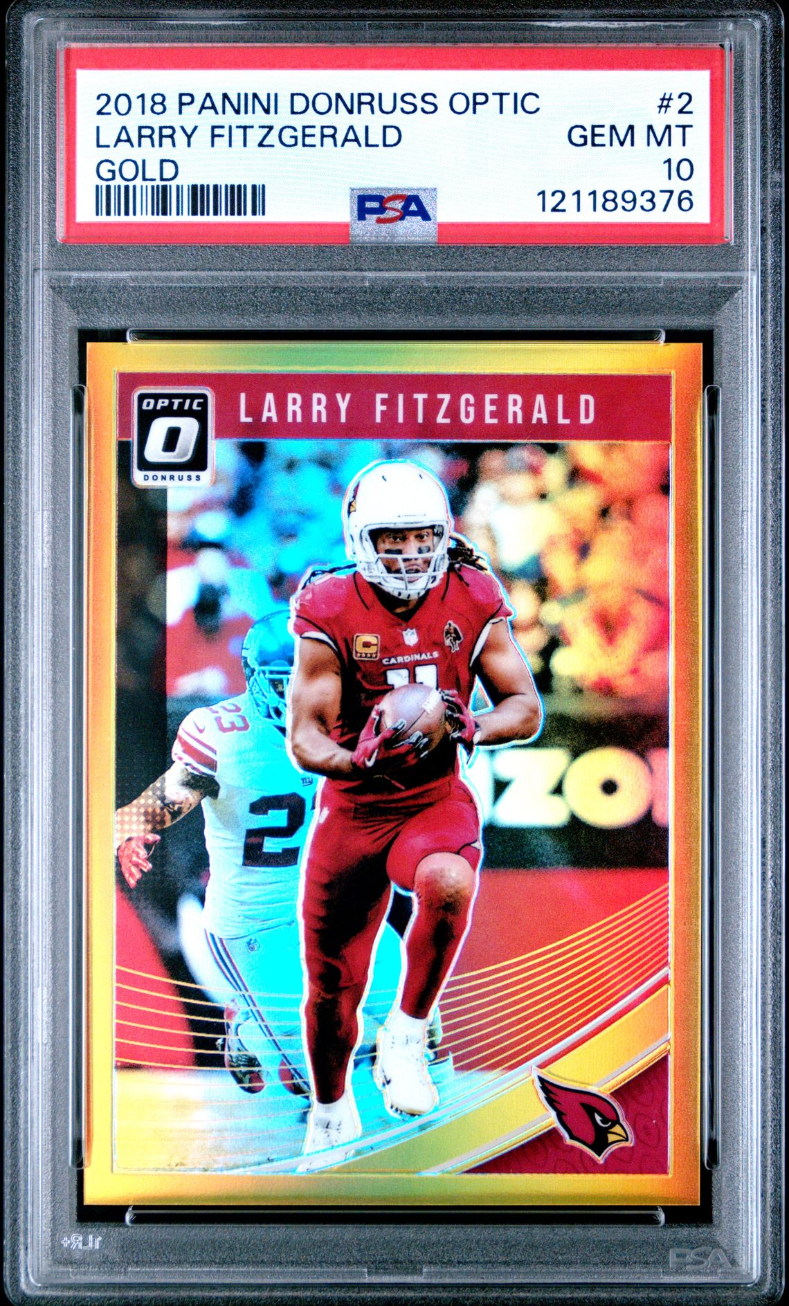 2018 Panini Panini Donruss Optic #2 Larry Fitzgerald front