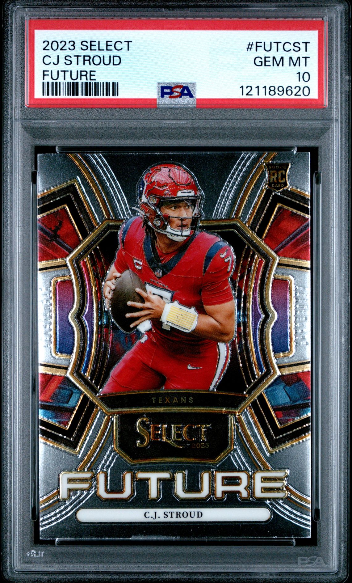 2023 Panini PANINI SELECT SELECT FUTURE #FUTCST Cj Stroud front