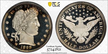 1898 50C PR66DCAM