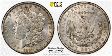 1892 $1 AU55