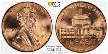 2009 1C Lincoln-Presidency MS67RD