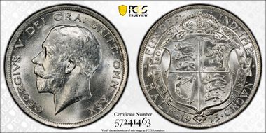 1915 1/2 Cr S-4011 MS63