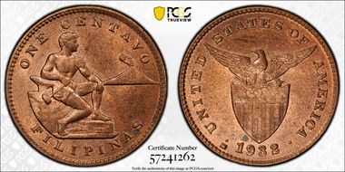 1932-M 1C MS64RB