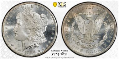 1884-CC $1 MS67
