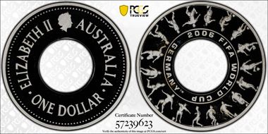 2006 $1 FIFA World Cup PR68DCAM